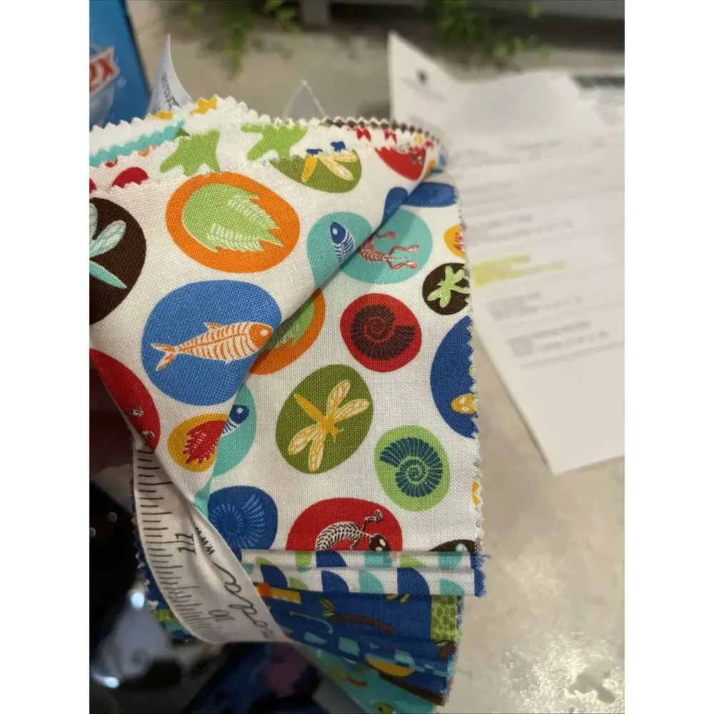 RARE HTF Discontinued Moda Jurassic Jamboree Jelly Roll 2.5